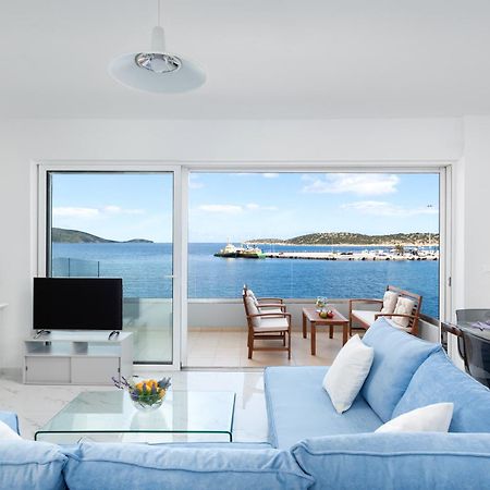 Апартаменты Sea View Bliss 2Br Agios Getaway Агиос-Николаос Экстерьер фото